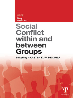 cover image of Social Conflict within and between Groups